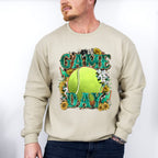 Game Day Sunflowers - Tennis Unisex Crewneck T-Shirt Sweatshirt Hoodie