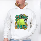Game Day Sunflowers - Tennis Unisex Crewneck T-Shirt Sweatshirt Hoodie