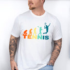 Tennis Evolution - Tennis Unisex Crewneck T-Shirt Sweatshirt Hoodie