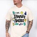 Tennis Basics - Tennis Unisex Crewneck T-Shirt Sweatshirt Hoodie
