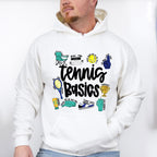 Tennis Basics - Tennis Unisex Crewneck T-Shirt Sweatshirt Hoodie