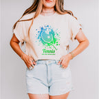 Tennis Let Me Serve You - Tennis Unisex Crewneck T-Shirt Sweatshirt Hoodie