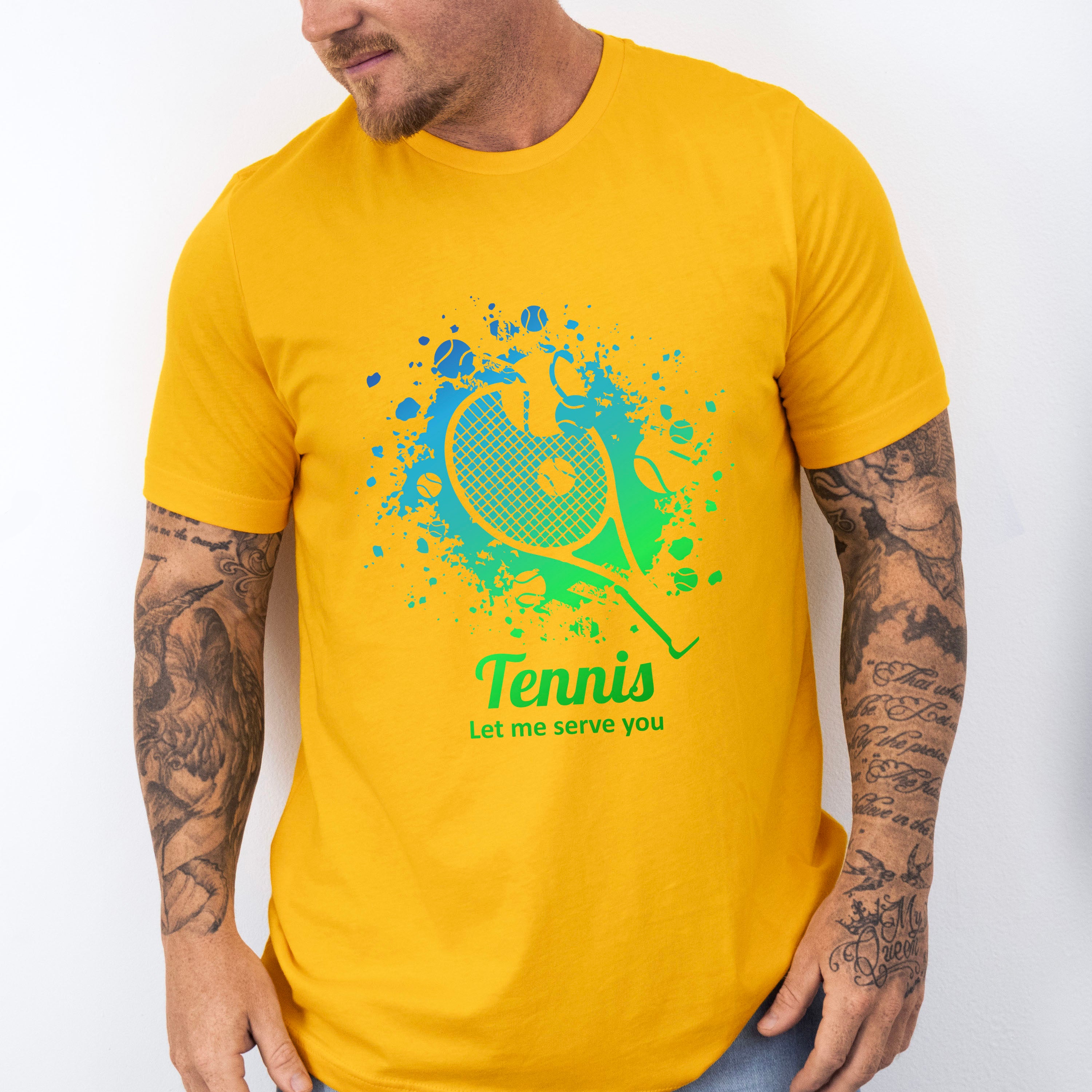 Tennis Let Me Serve You - Tennis Unisex Crewneck T-Shirt Sweatshirt Hoodie