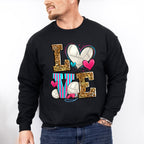 LOVE Leopard Design - Volleyball Unisex Crewneck T-Shirt Sweatshirt Hoodie
