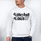 Volleyball Vibes - Volleyball Unisex Crewneck T-Shirt Sweatshirt Hoodie
