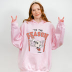 Tis The Season Volleyball Serving Design - Volleyball Unisex Crewneck T-Shirt Sweatshirt Hoodie
