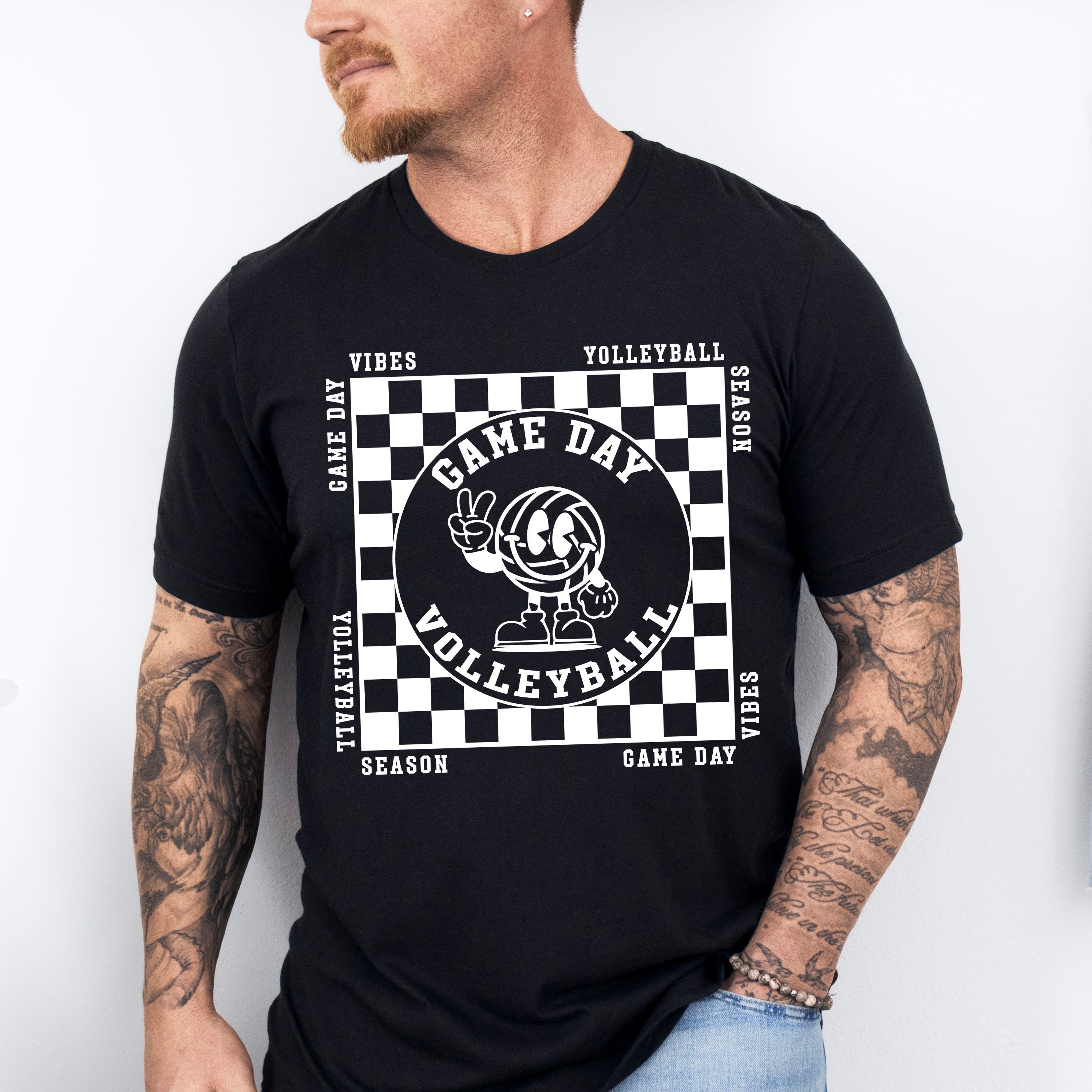 Gameday Volleyball Design - Volleyball Unisex Crewneck T-Shirt Sweatshirt Hoodie