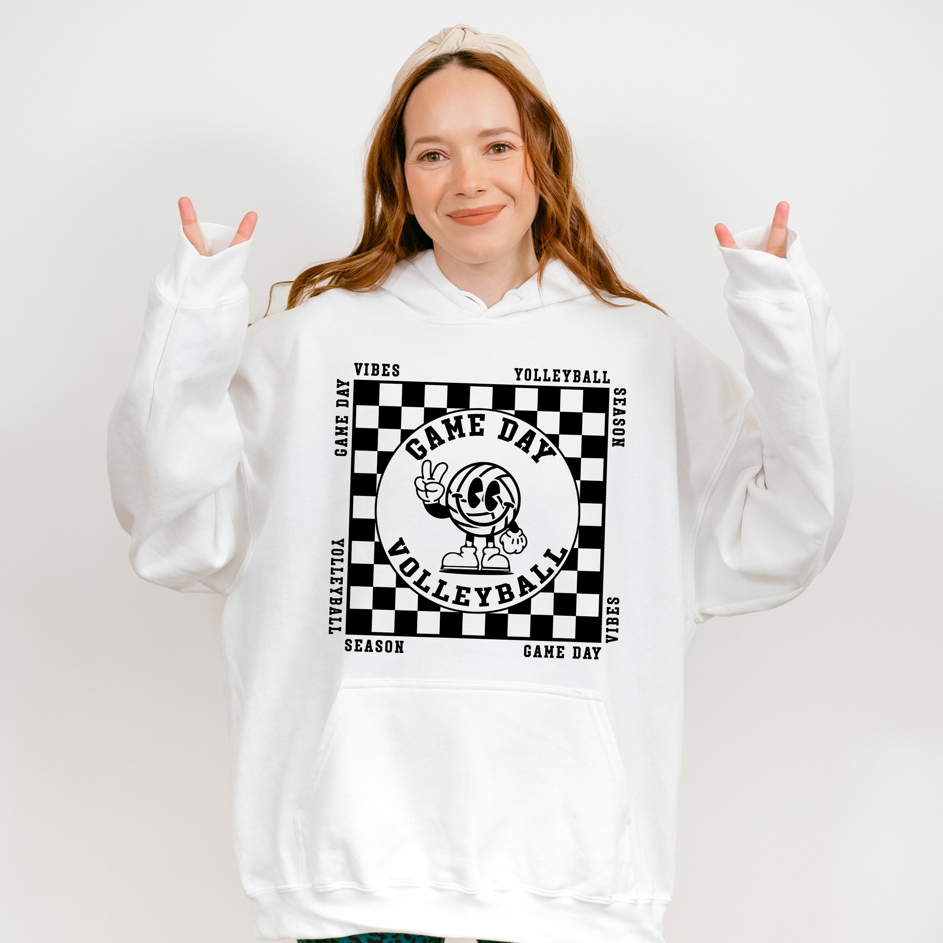 Gameday Volleyball Design - Volleyball Unisex Crewneck T-Shirt Sweatshirt Hoodie