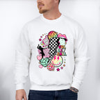 Lightning Doodles - Volleyball Unisex Crewneck T-Shirt Sweatshirt Hoodie