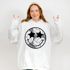 Smiley Star Eyes Design - Volleyball Unisex Crewneck T-Shirt Sweatshirt Hoodie