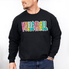 Volleyball Dalmatian Design - Volleyball Unisex Crewneck T-Shirt Sweatshirt Hoodie