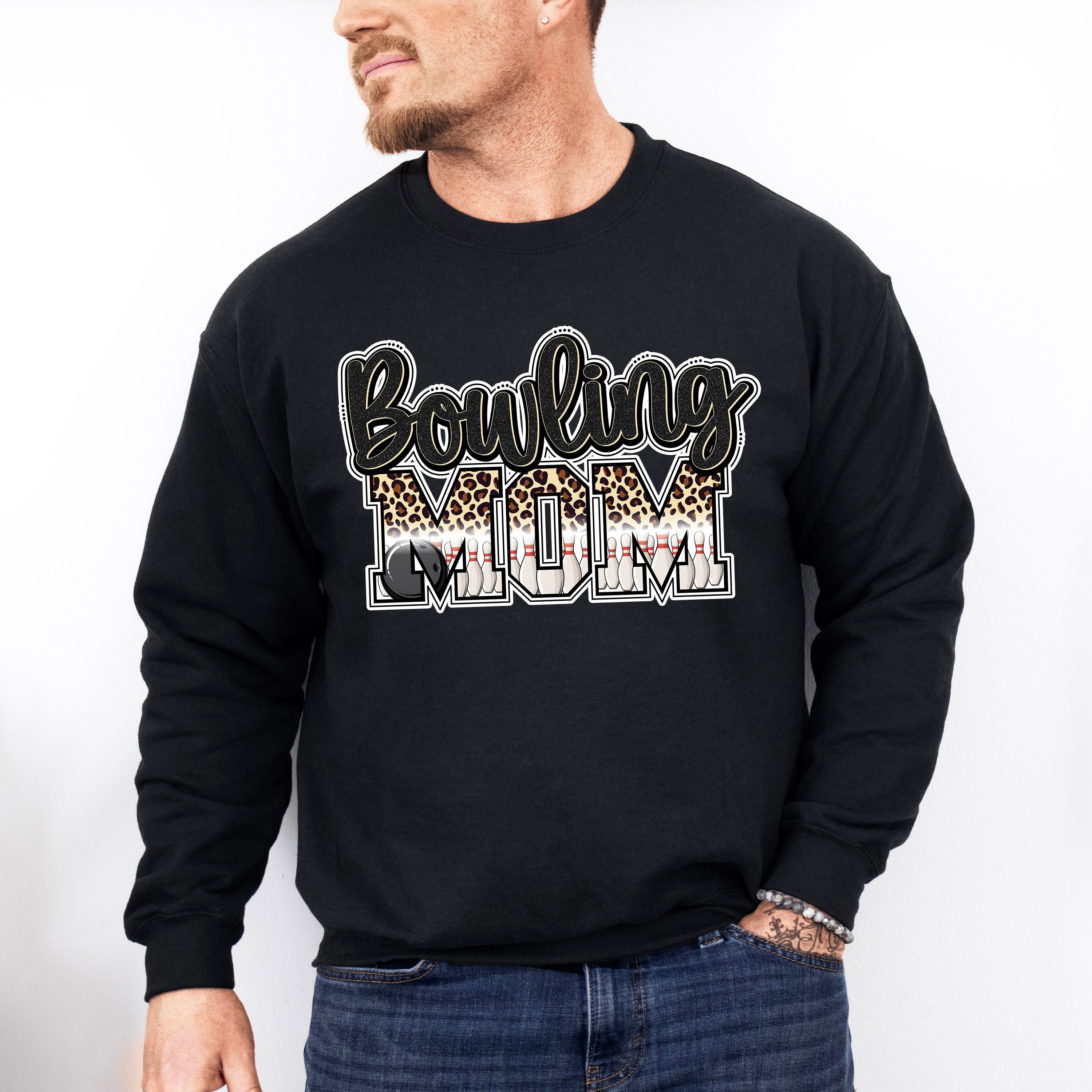 Bowling Mom - Bowling Unisex Crewneck T-Shirt Sweatshirt Hoodie