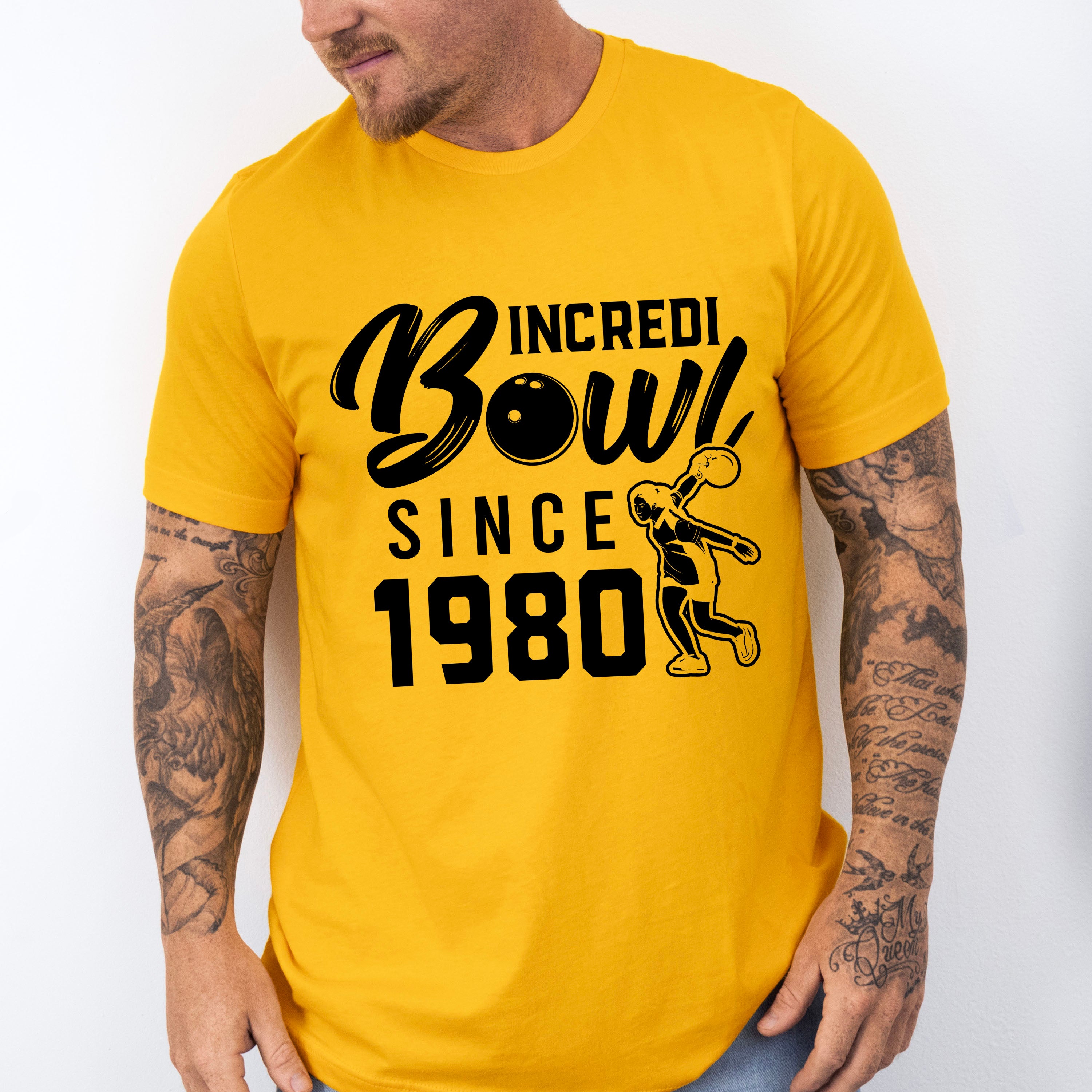 IncrediBowl Since 1980 - Bowling Unisex Crewneck T-Shirt Sweatshirt Hoodie
