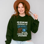 My Bowling Technique Is Top Secret - Bowling Unisex Crewneck T-Shirt Sweatshirt Hoodie