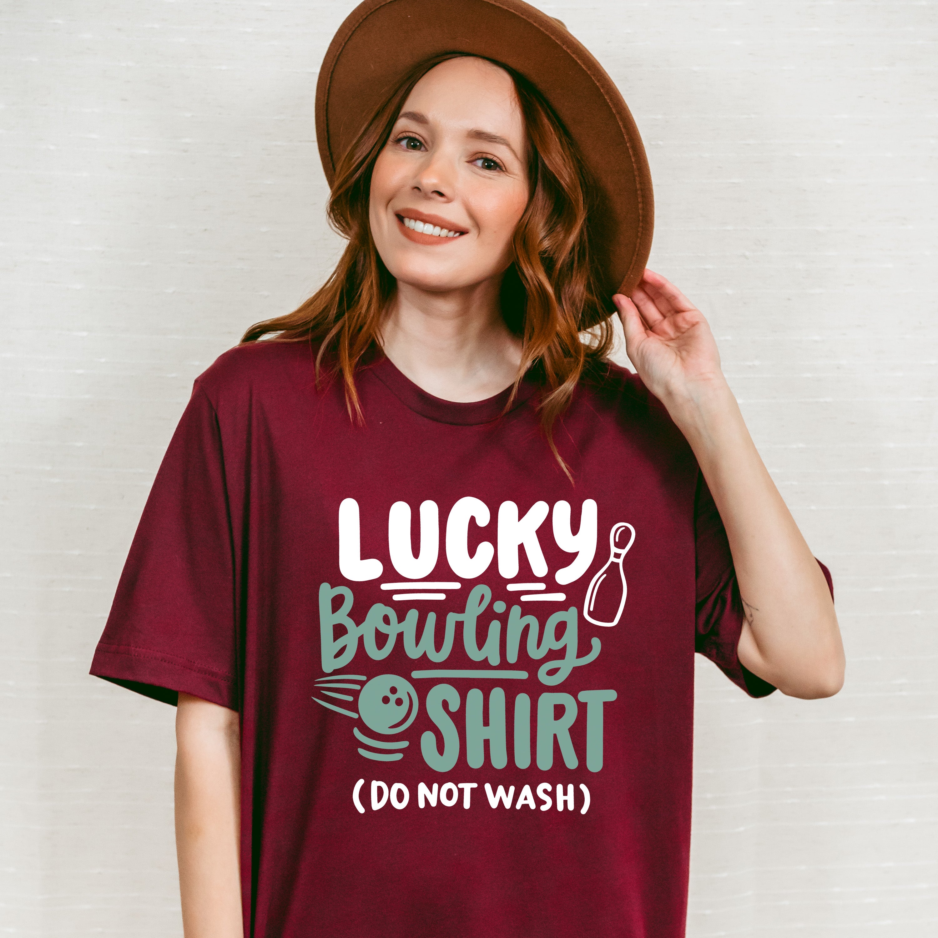 Lucky Bowling Shirt - Bowling Unisex Crewneck T-Shirt Sweatshirt Hoodie
