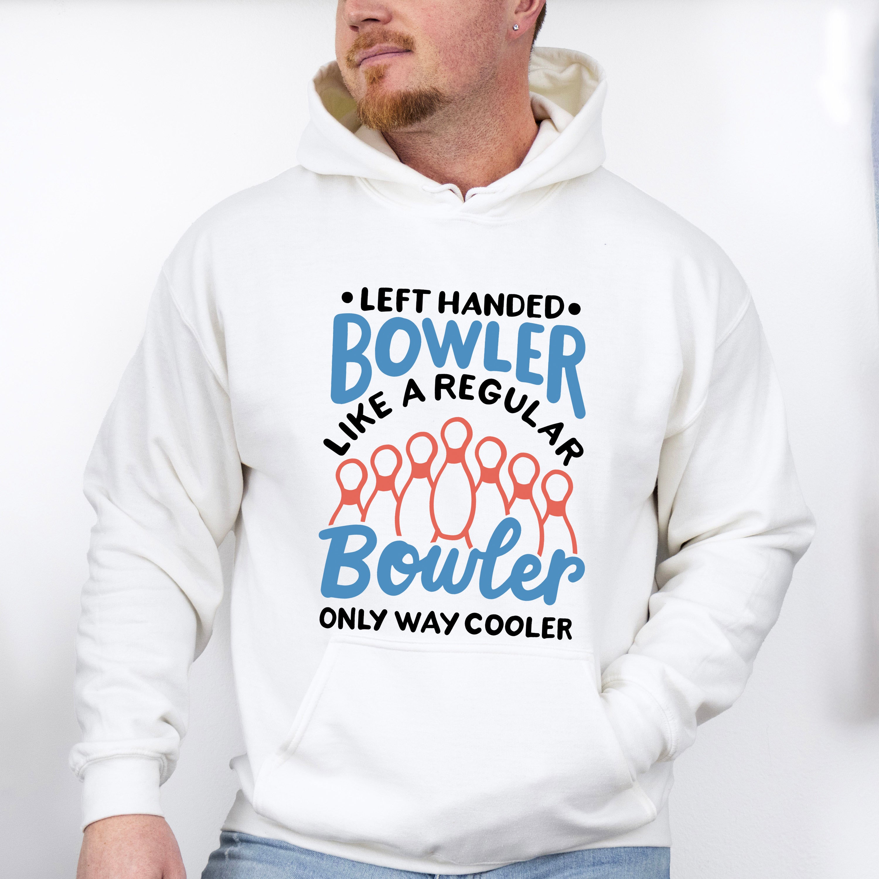 Left Handed Bowler - Bowling Unisex Crewneck T-Shirt Sweatshirt Hoodie