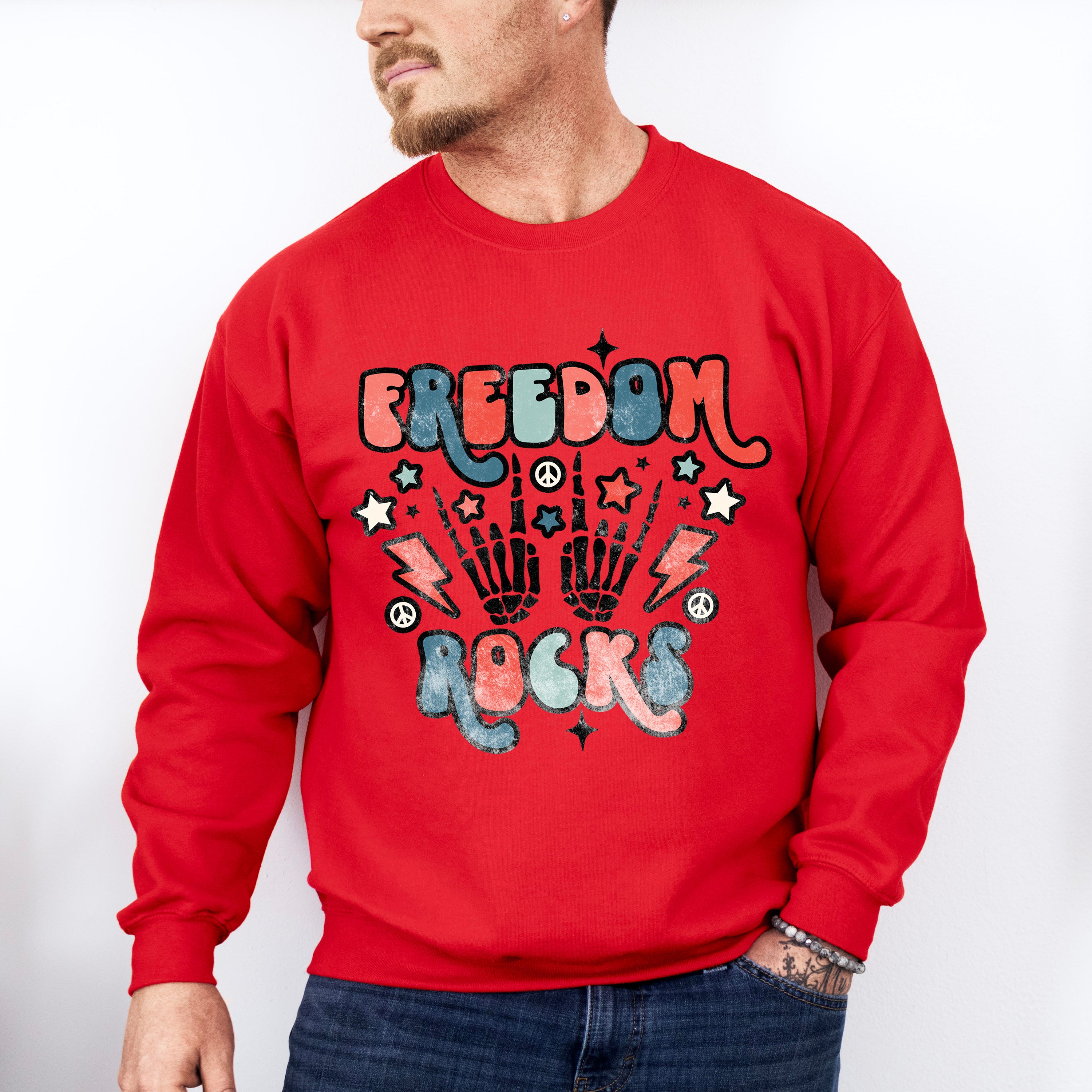 Freedom Rocks  ,4th of July Theme T-shirt, Hoodie, Sweatshirt