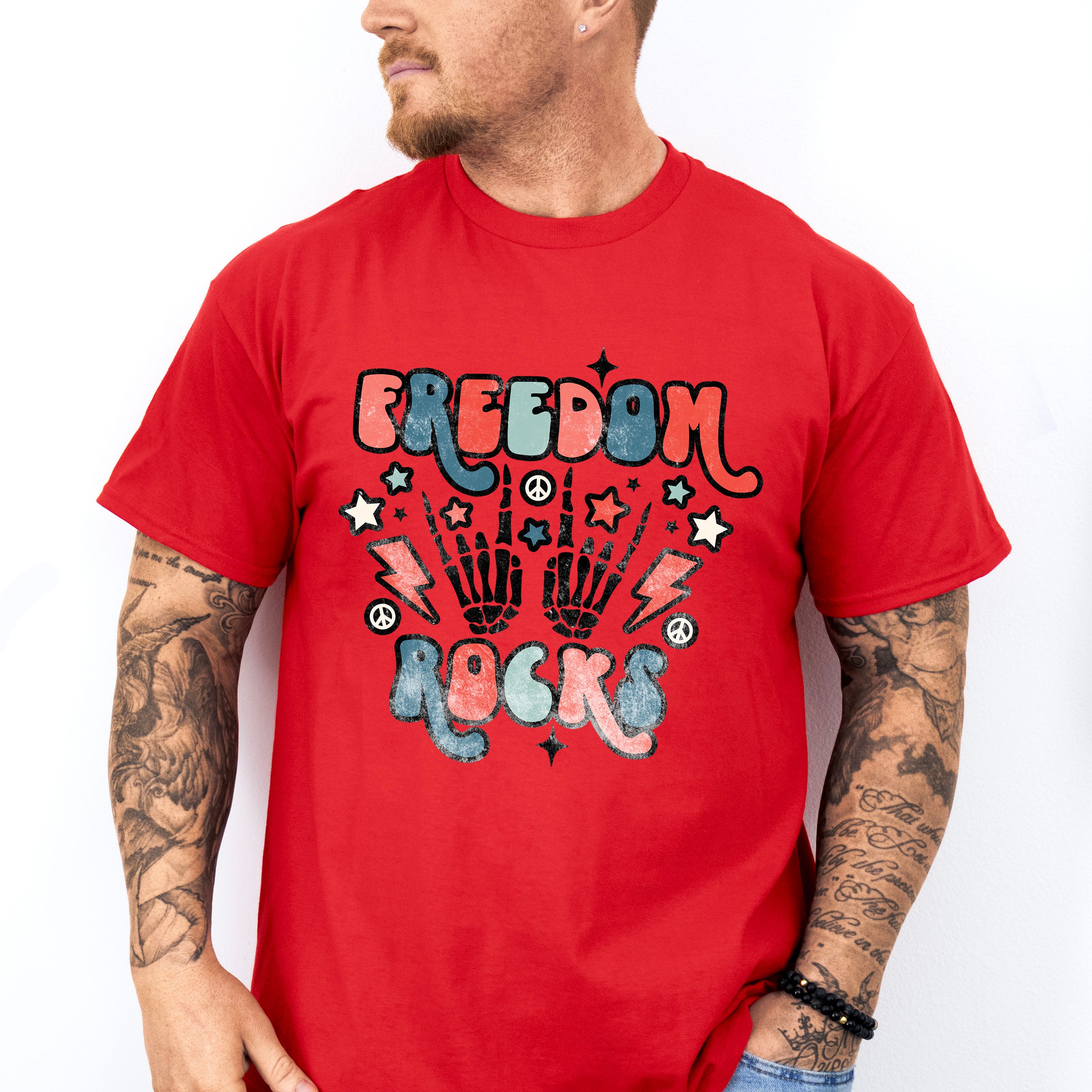 Freedom Rocks  ,4th of July Theme T-shirt, Hoodie, Sweatshirt