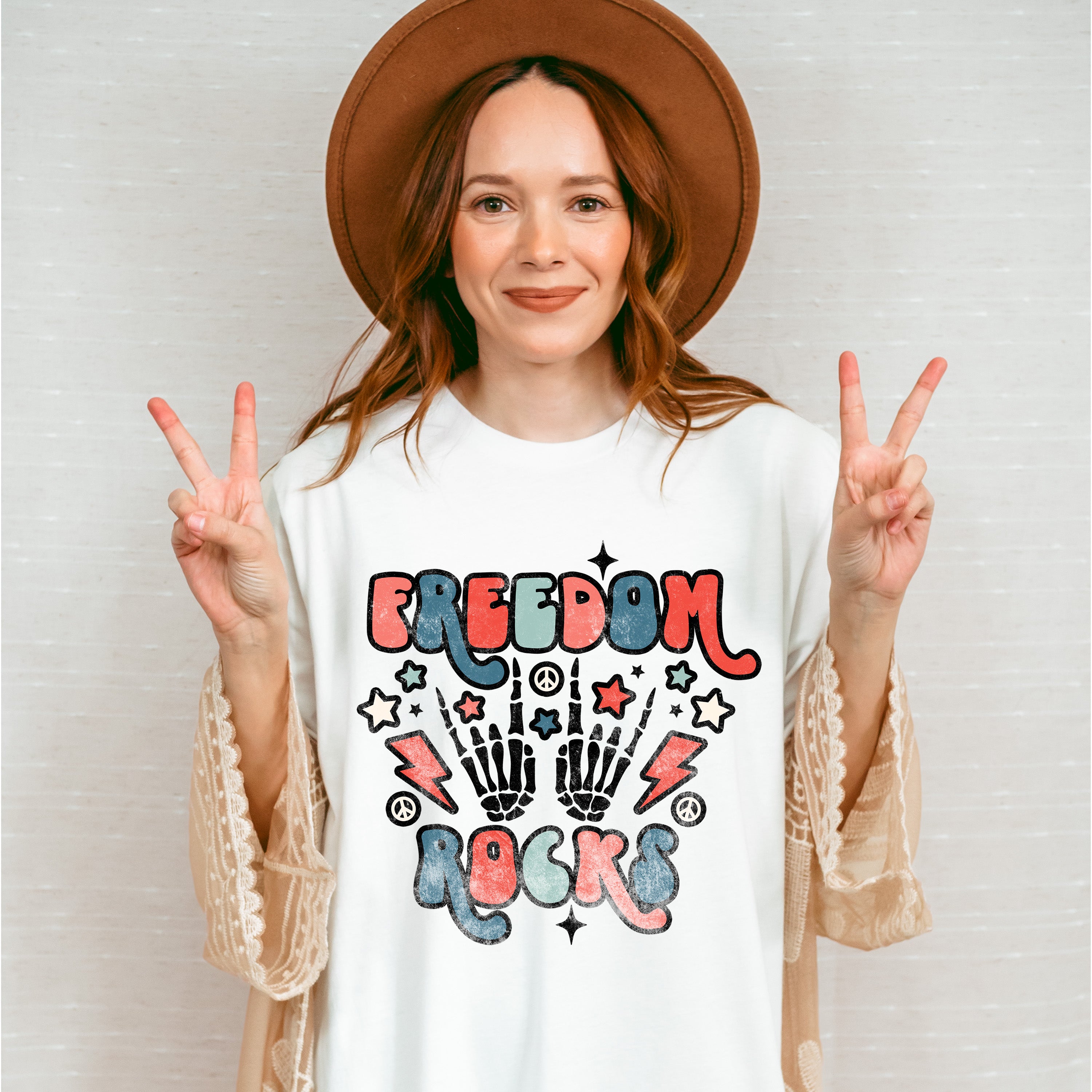 Freedom Rocks  ,4th of July Theme T-shirt, Hoodie, Sweatshirt