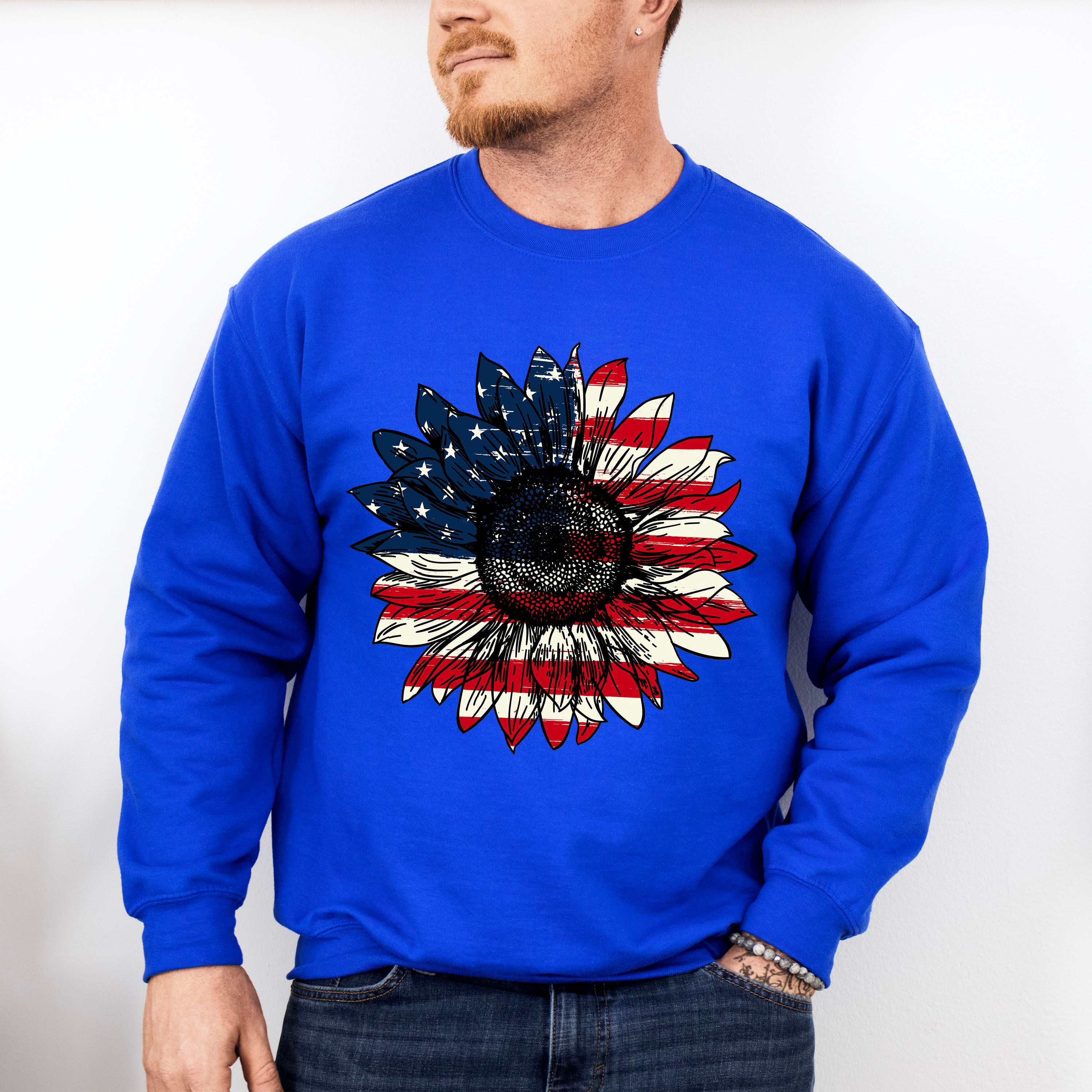 Flower Flag ,4th of July Theme T-shirt, Hoodie, Sweatshirt