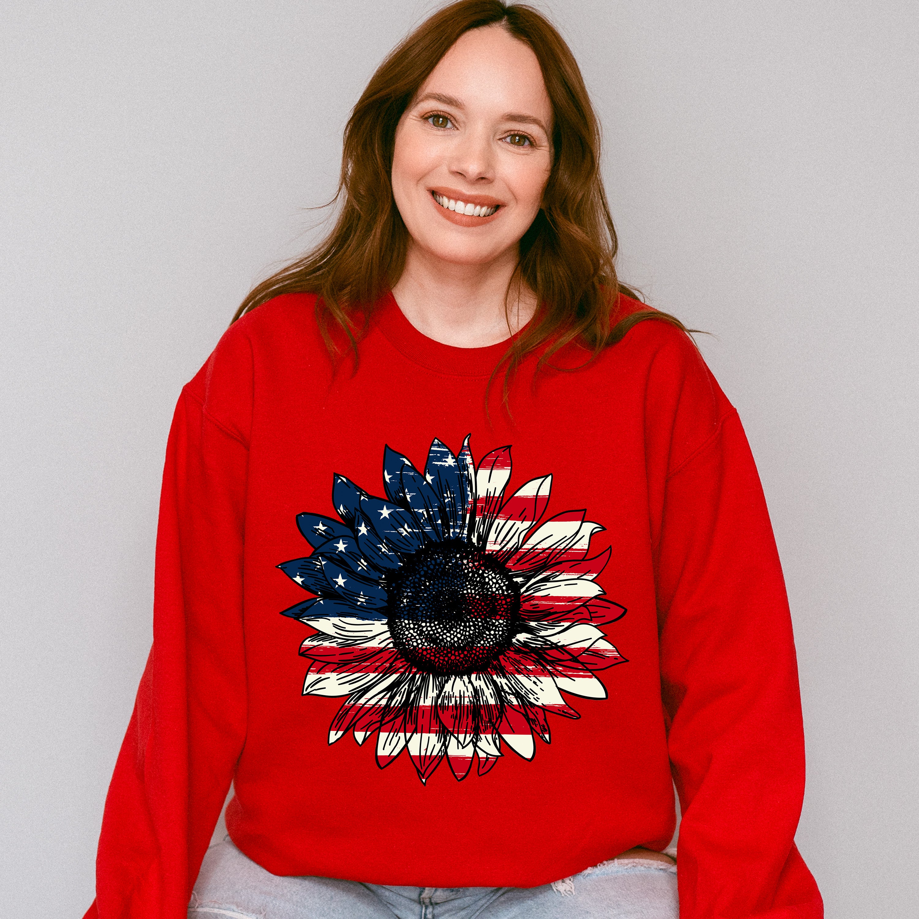Flower Flag ,4th of July Theme T-shirt, Hoodie, Sweatshirt
