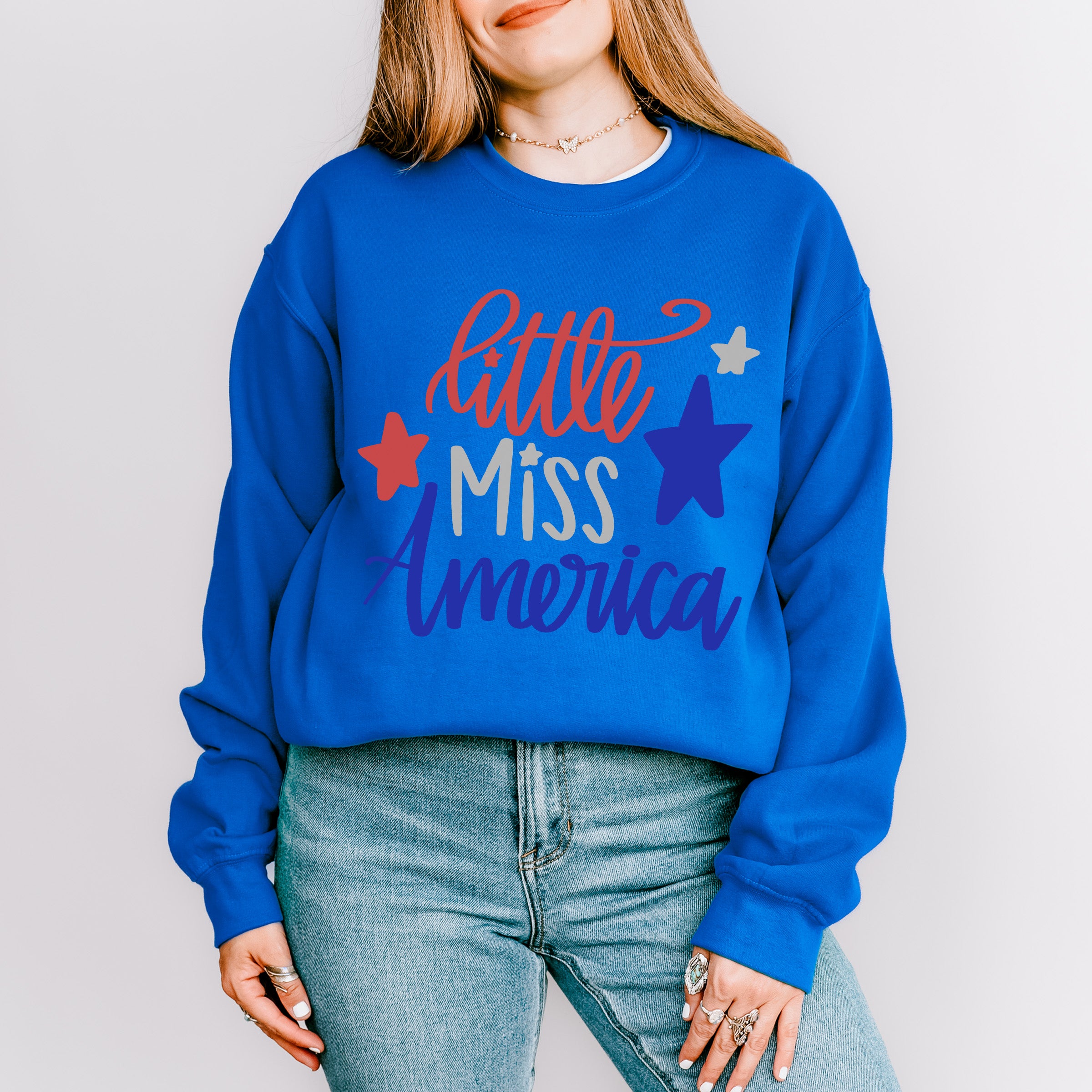 Little Miss America ,4th of July Theme T-shirt, Hoodie, Sweatshirt