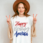 Happy Birthday America,4th of July Theme T-shirt, Hoodie, Sweatshirt