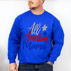 All American Mama ,4th of July Theme T-shirt, Hoodie, Sweatshirt