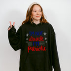 Not Drunk Patriotic, 4th of July Theme T-shirt, Hoodie, Sweatshirt