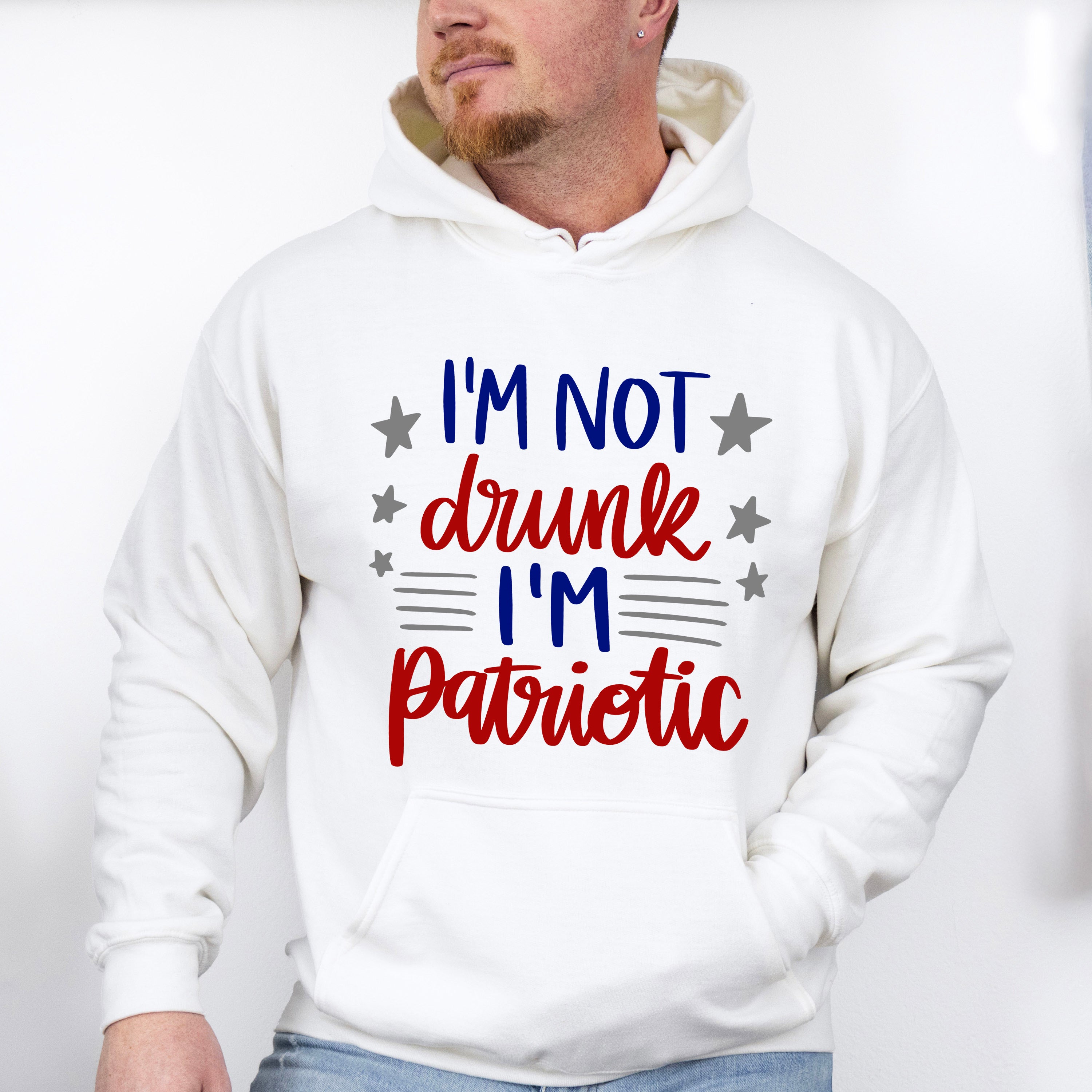 Not Drunk Patriotic, 4th of July Theme T-shirt, Hoodie, Sweatshirt