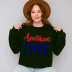 American Babe , 4th of July Theme T-shirt, Hoodie, Sweatshirt