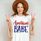 American Babe , 4th of July Theme T-shirt, Hoodie, Sweatshirt