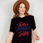 Star Spangled and Sassy , 4th of July Theme T-shirt, Hoodie, Sweatshirt
