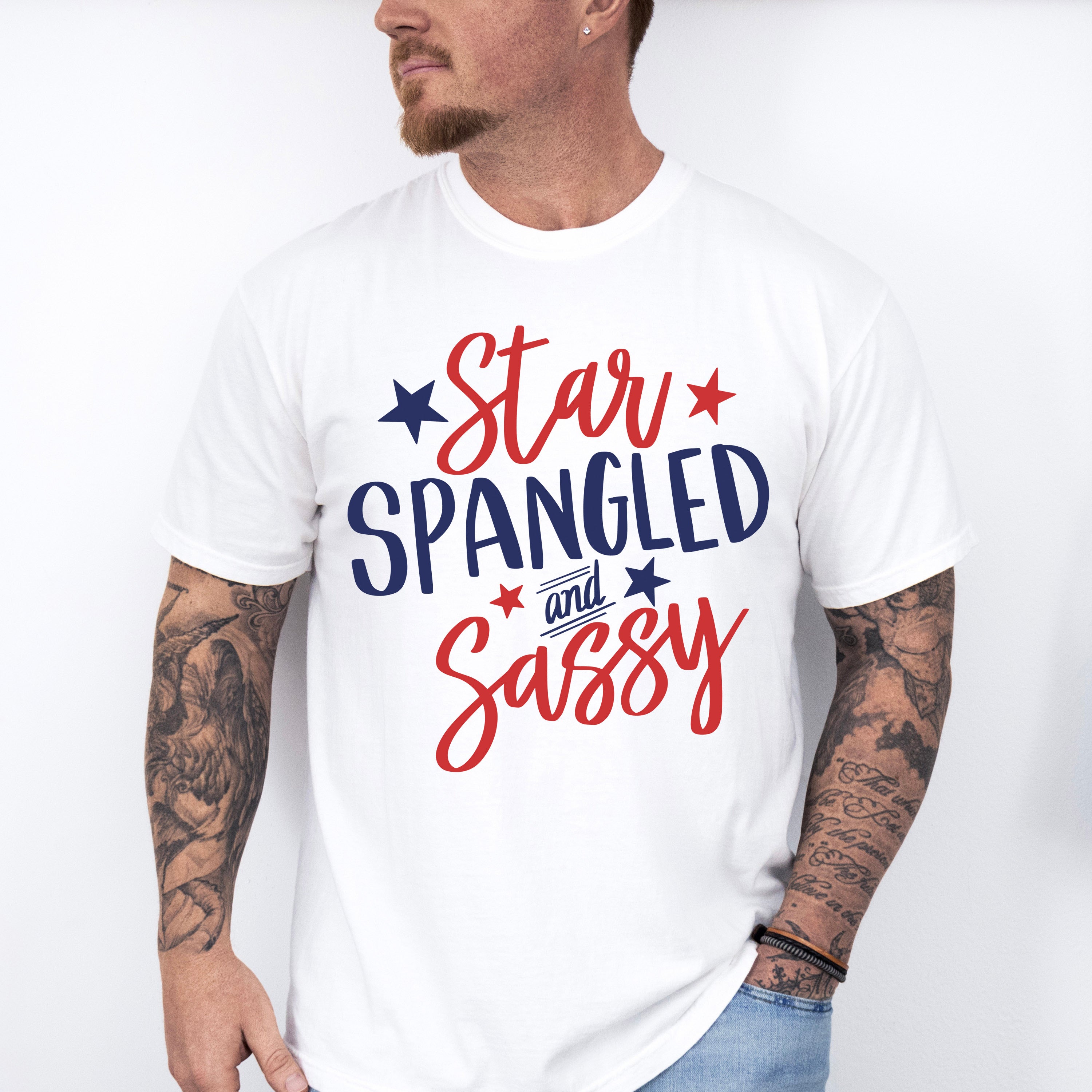 Star Spangled and Sassy , 4th of July Theme T-shirt, Hoodie, Sweatshirt