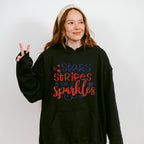 Stripes & Sparkles, 4th of July Theme T-shirt, Hoodie, Sweatshirt