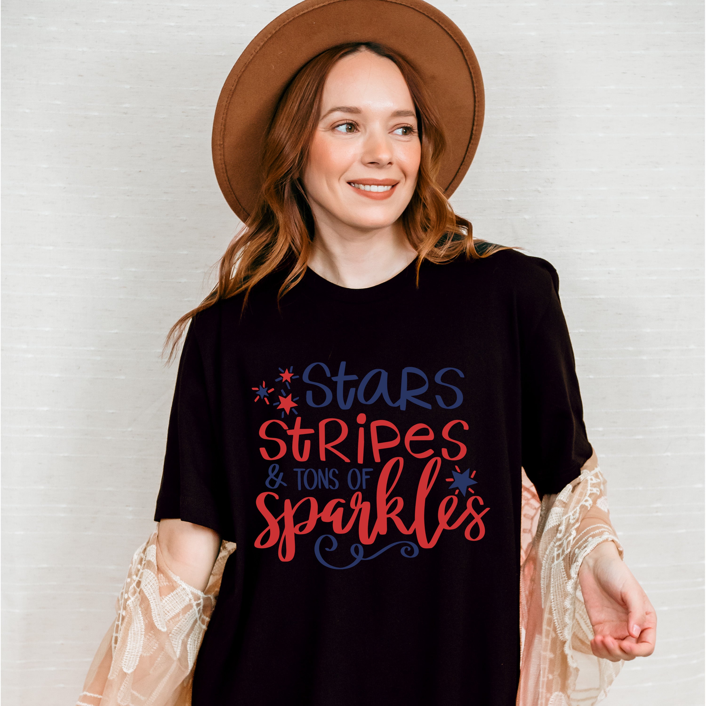 Stripes &amp; Sparkles, 4th of July Theme T-shirt, Hoodie, Sweatshirt