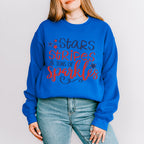 Stripes & Sparkles, 4th of July Theme T-shirt, Hoodie, Sweatshirt