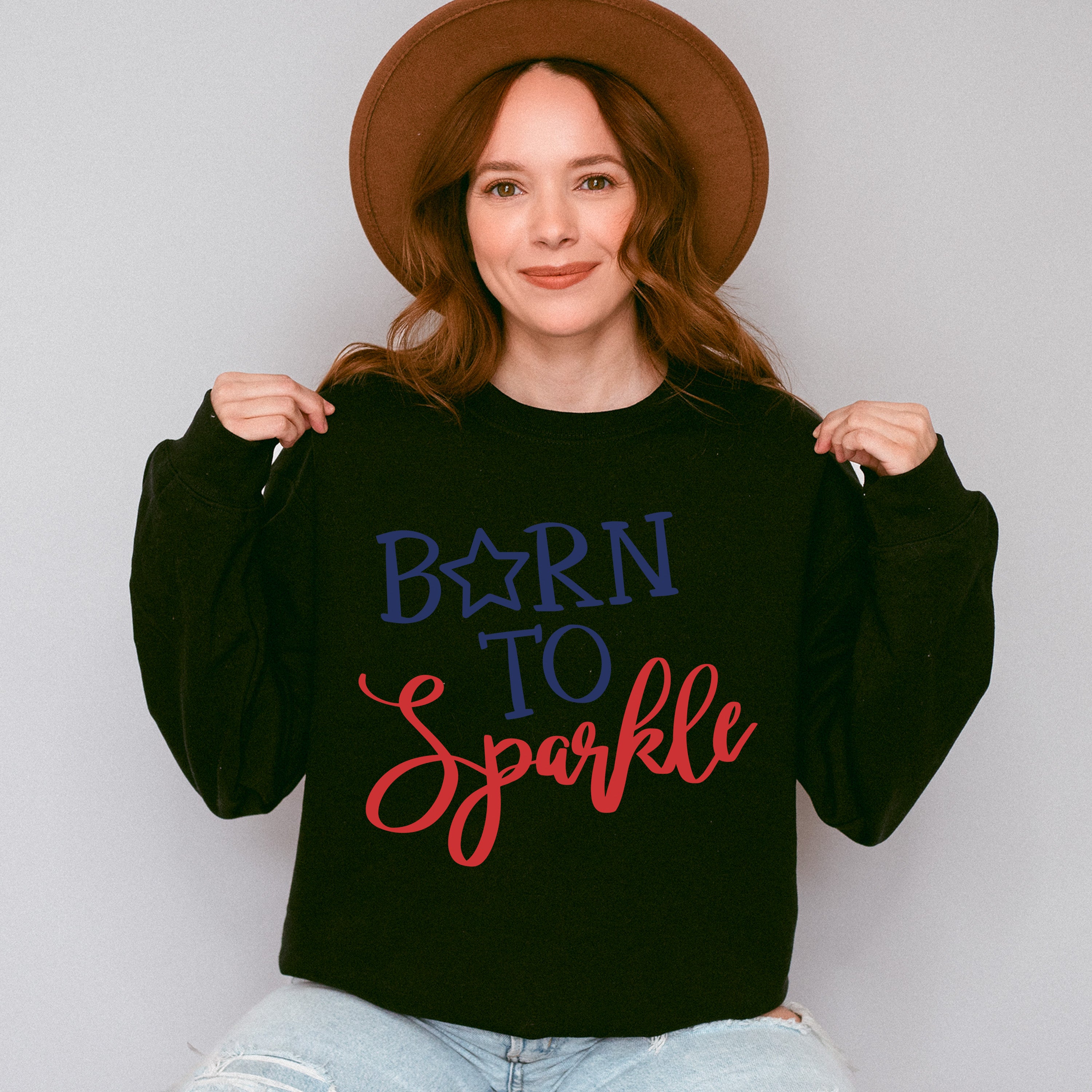 Born to Sparkle, 4th of July Theme T-shirt, Hoodie, Sweatshirt