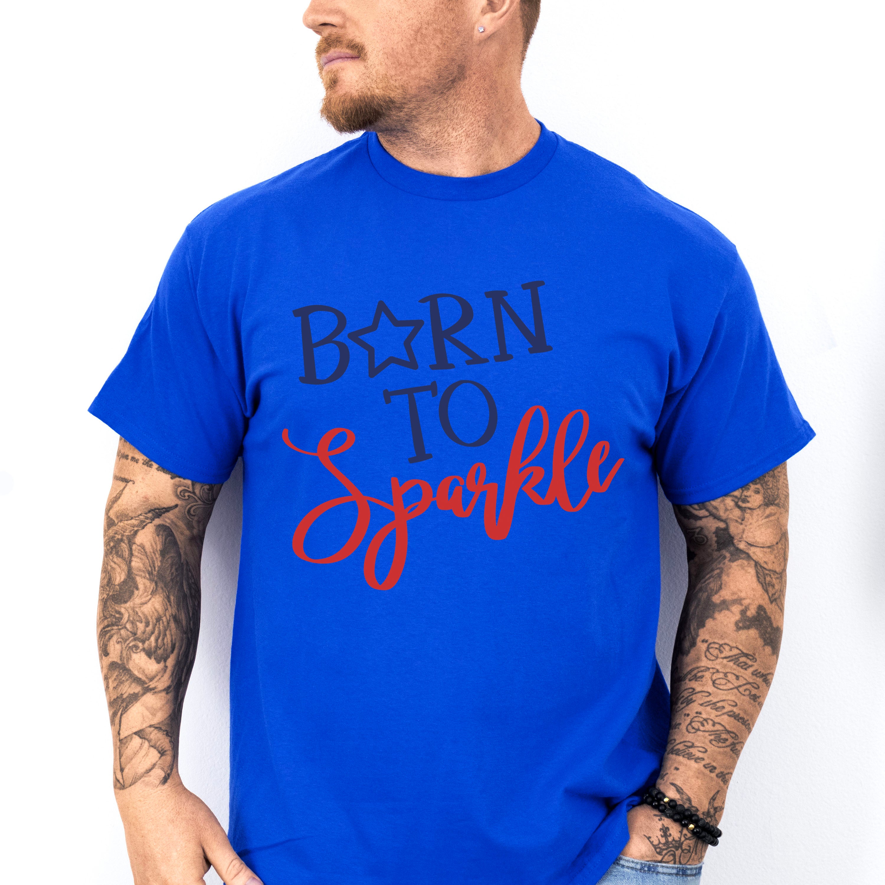 Born to Sparkle, 4th of July Theme T-shirt, Hoodie, Sweatshirt