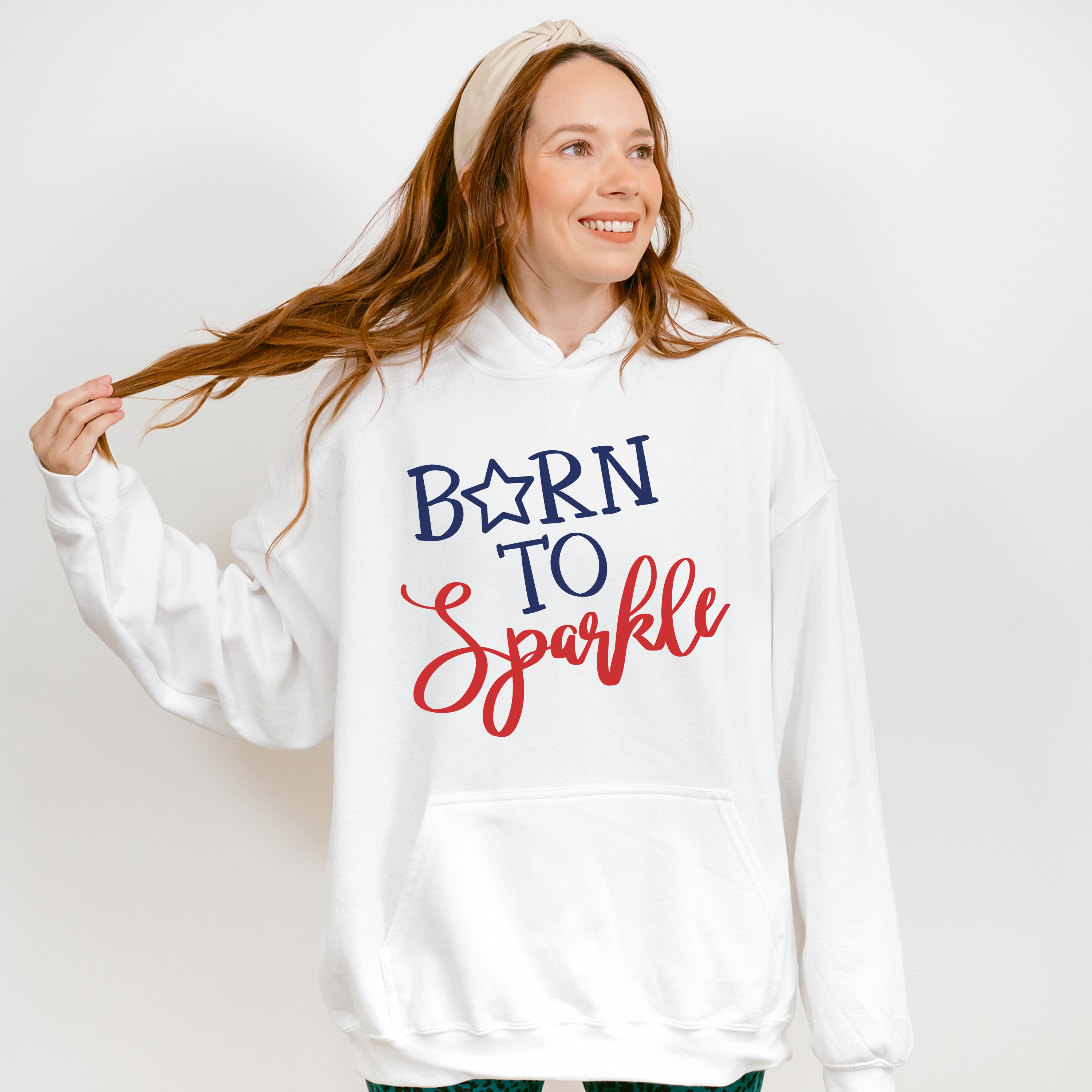 Born to Sparkle, 4th of July Theme T-shirt, Hoodie, Sweatshirt