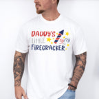 Daddy's Little Firecracker , 4th of July Theme T-shirt, Hoodie, Sweatshirt