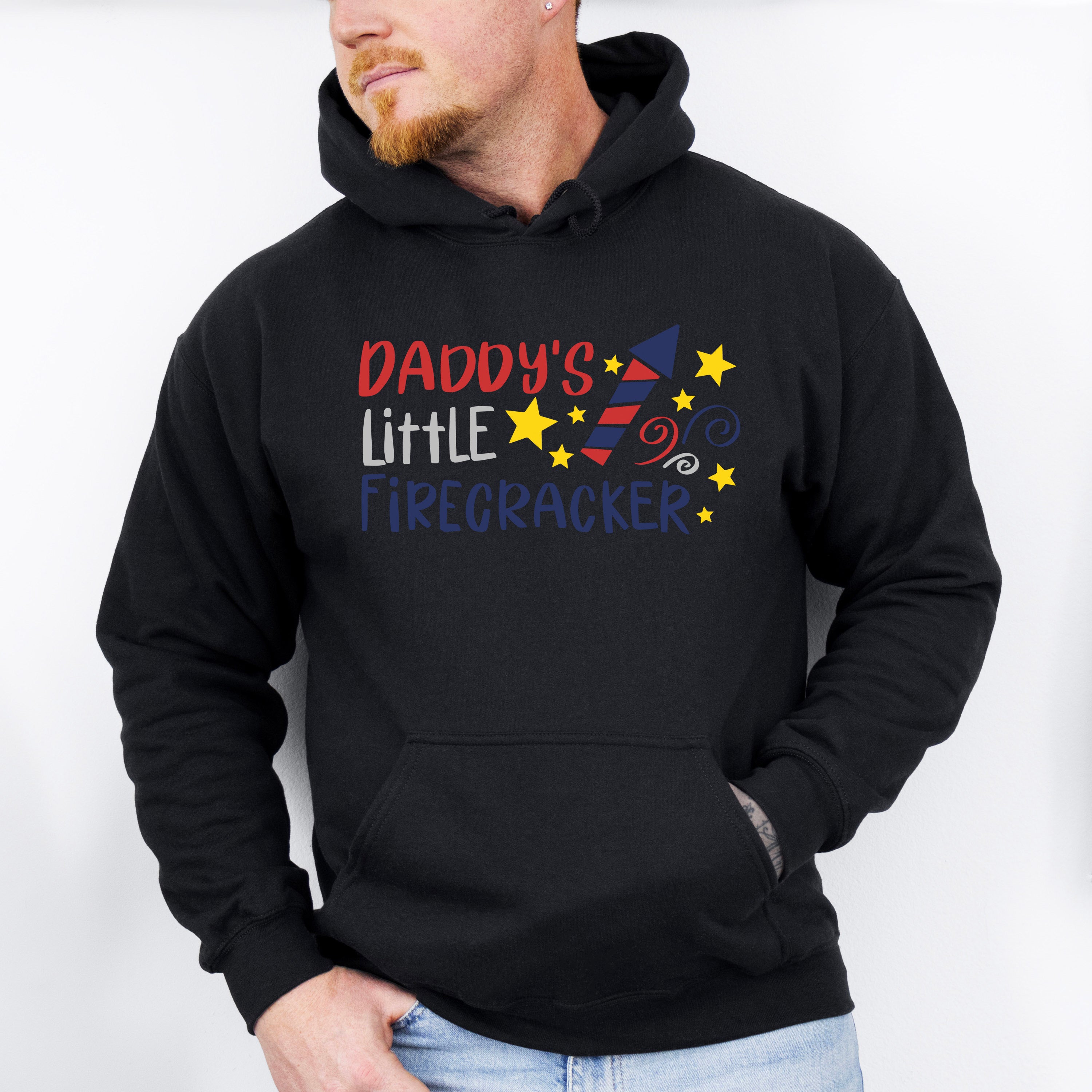Daddy's Little Firecracker , 4th of July Theme T-shirt, Hoodie, Sweatshirt