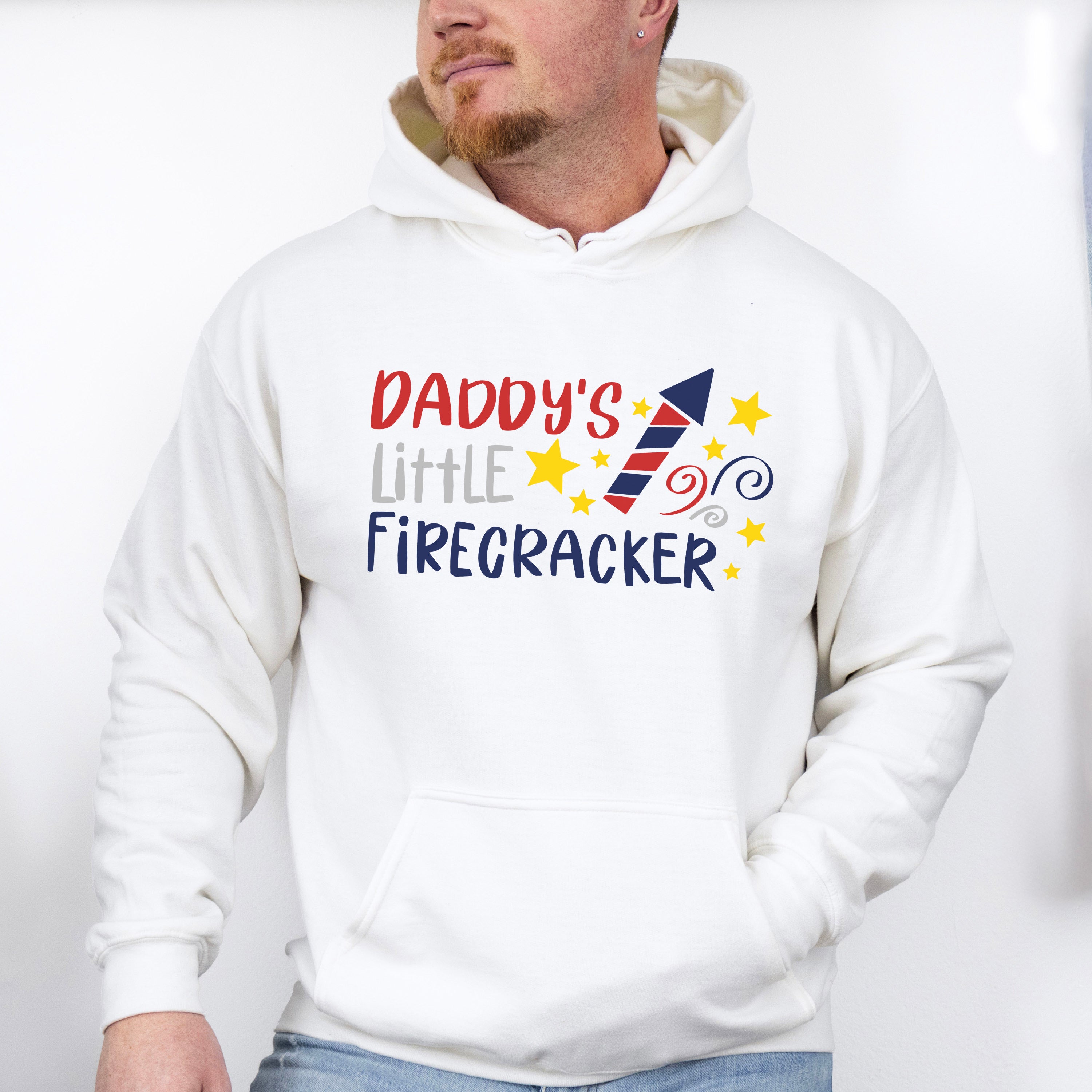 Daddy's Little Firecracker , 4th of July Theme T-shirt, Hoodie, Sweatshirt