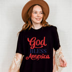 God Bless America , 4th of July Theme T-shirt, Hoodie, Sweatshirt
