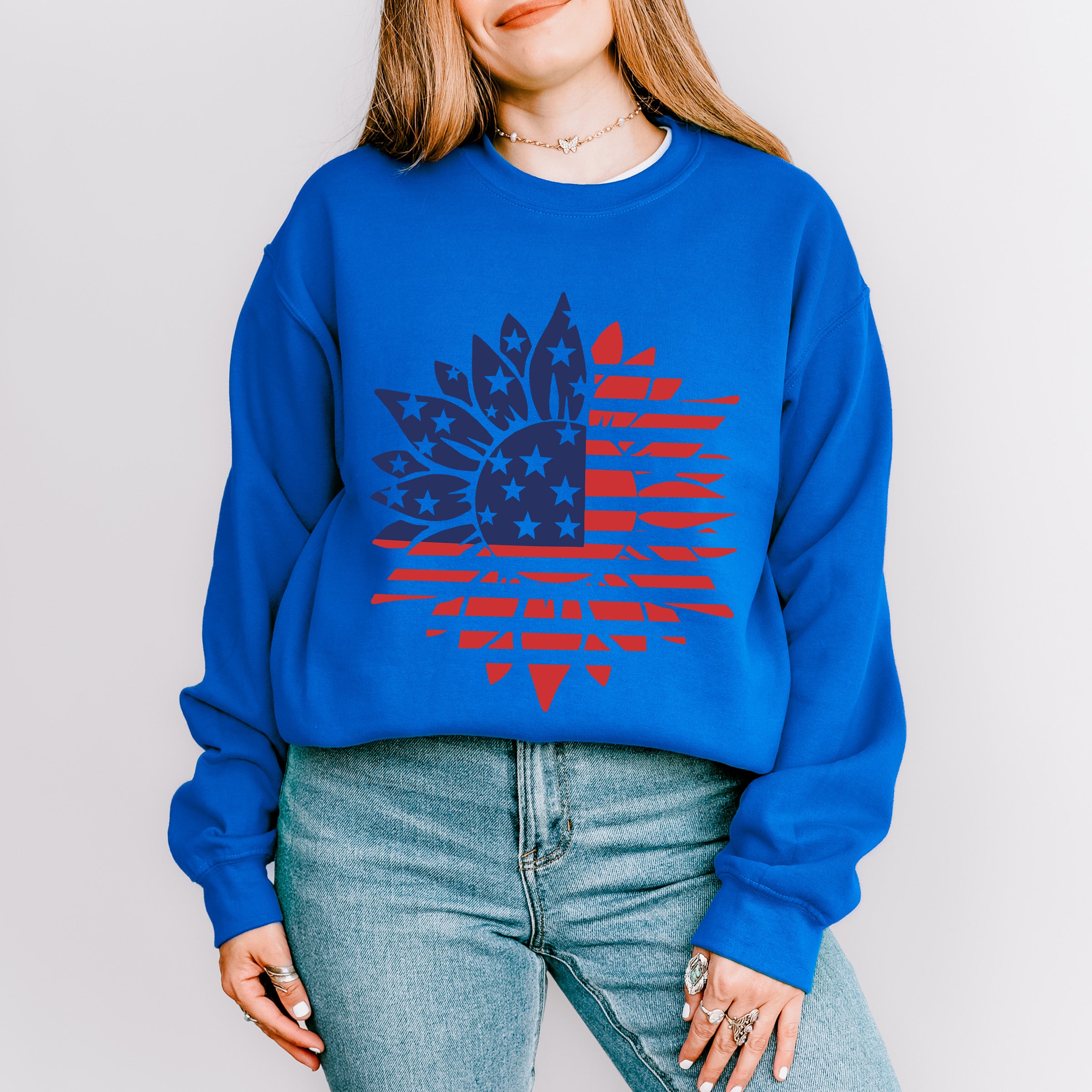 U.S.A Sunflower Flag , 4th of July Theme T-shirt, Hoodie, Sweatshirt