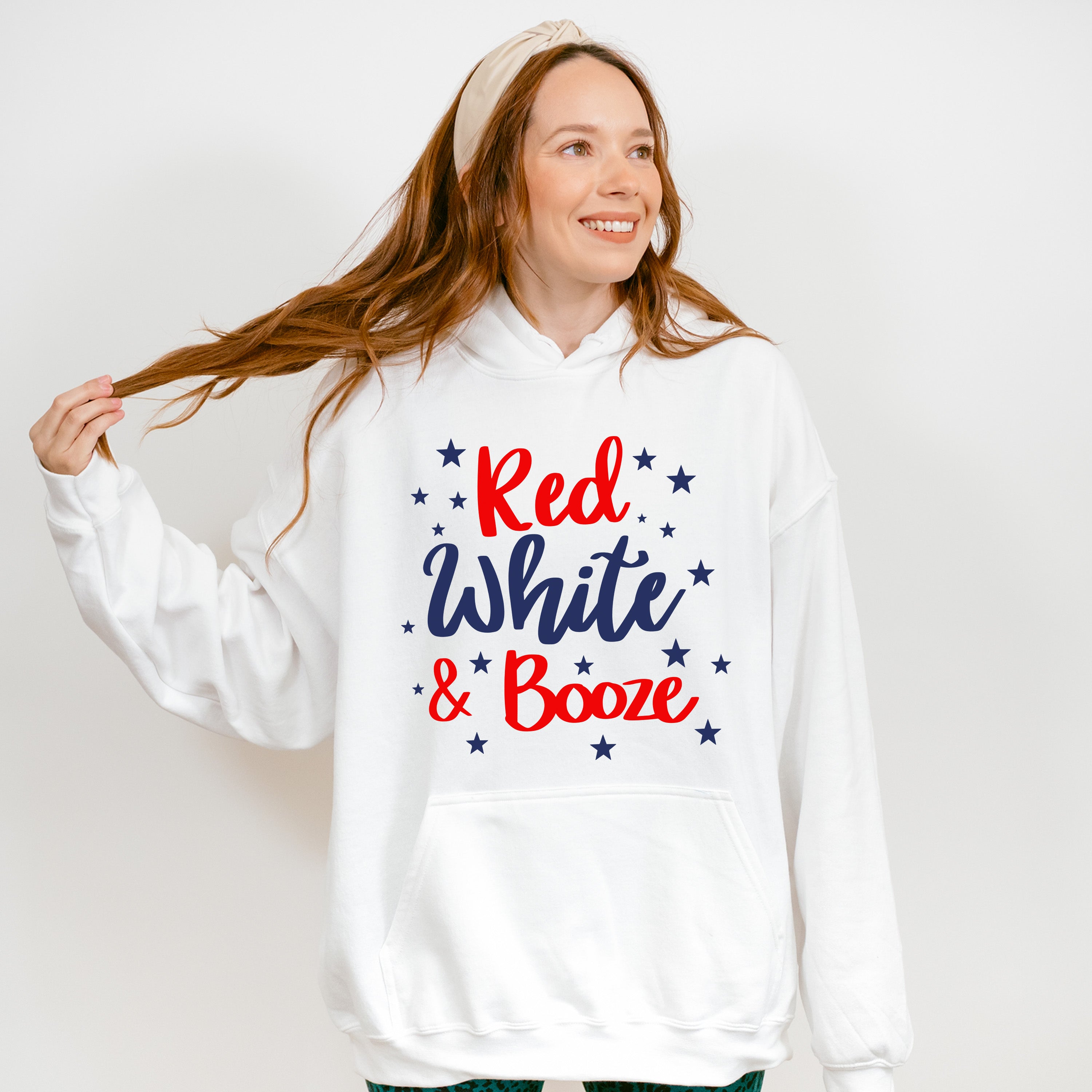 Red, White &amp; Booze , 4th of July Theme T-shirt, Hoodie, Sweatshirt