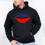 USA Lips, 4th of July Theme T-shirt, Hoodie, Sweatshirt