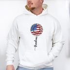 Freedom Sunflower, 4th of July Theme T-shirt, Hoodie, Sweatshirt