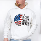 Home of the Brave , 4th of July Theme T-shirt, Hoodie, Sweatshirt