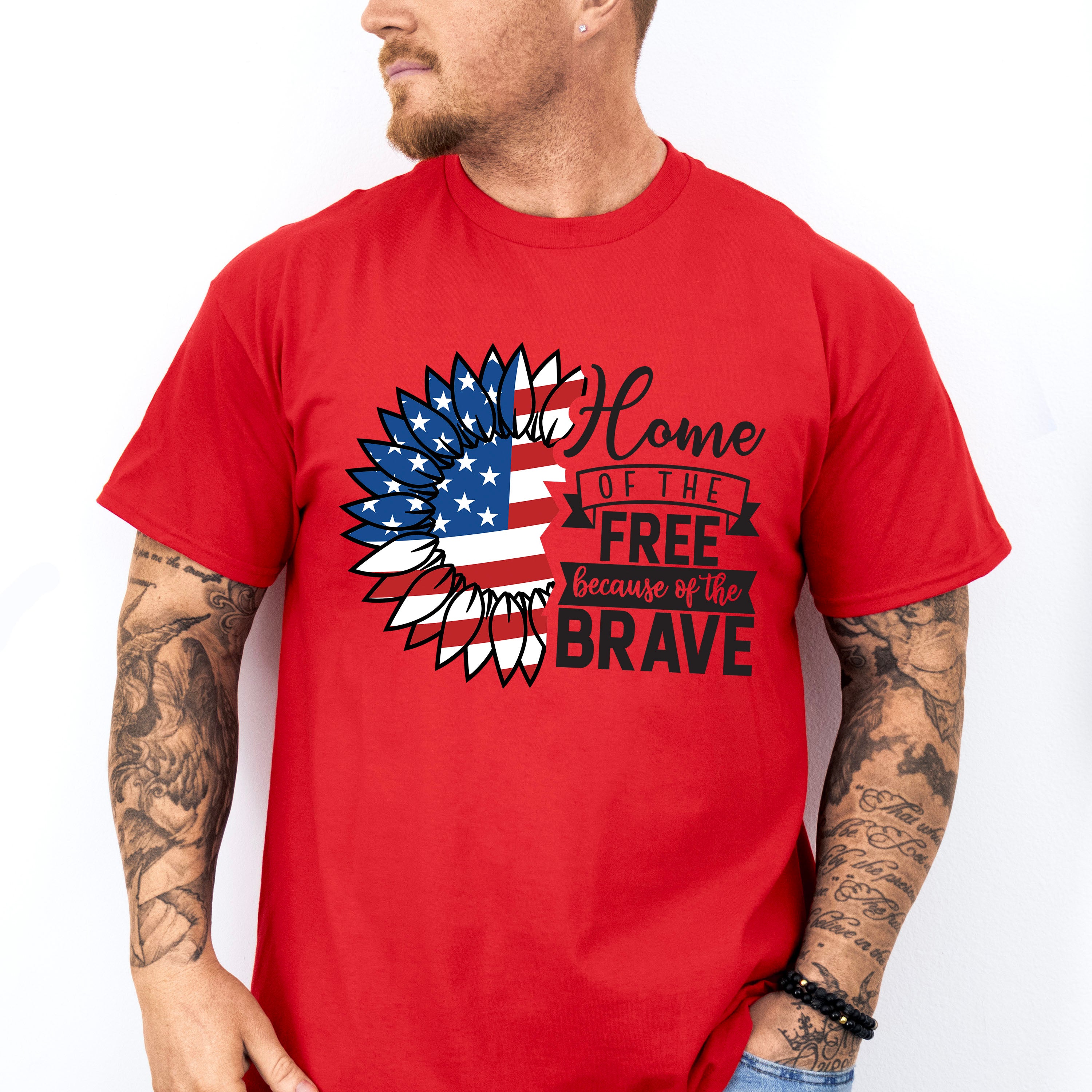 Home of the Brave , 4th of July Theme T-shirt, Hoodie, Sweatshirt